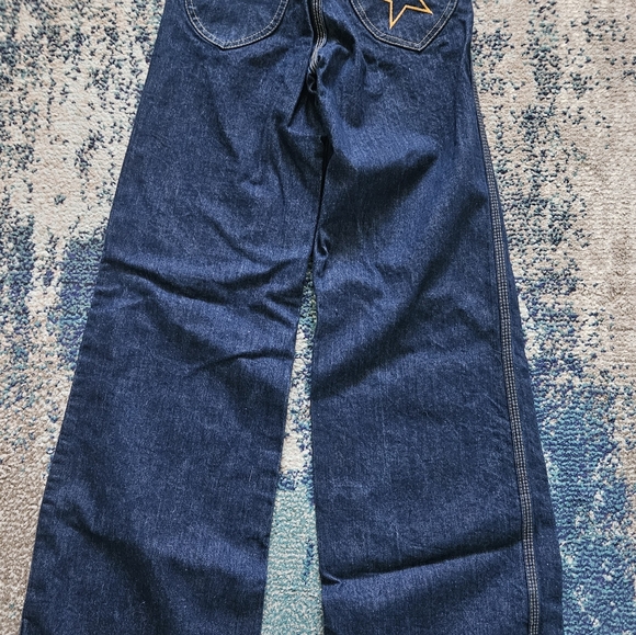 Vintage Hash Bell Bottom Jeans 70s - Picture 4 of 8